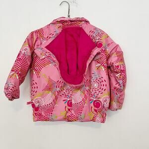 Spyder Pink Patterned Girls' Jacket